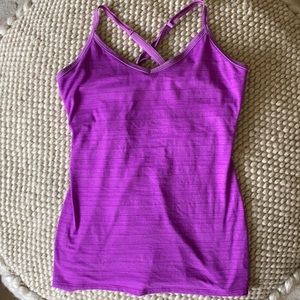 Beyond yoga top in purple